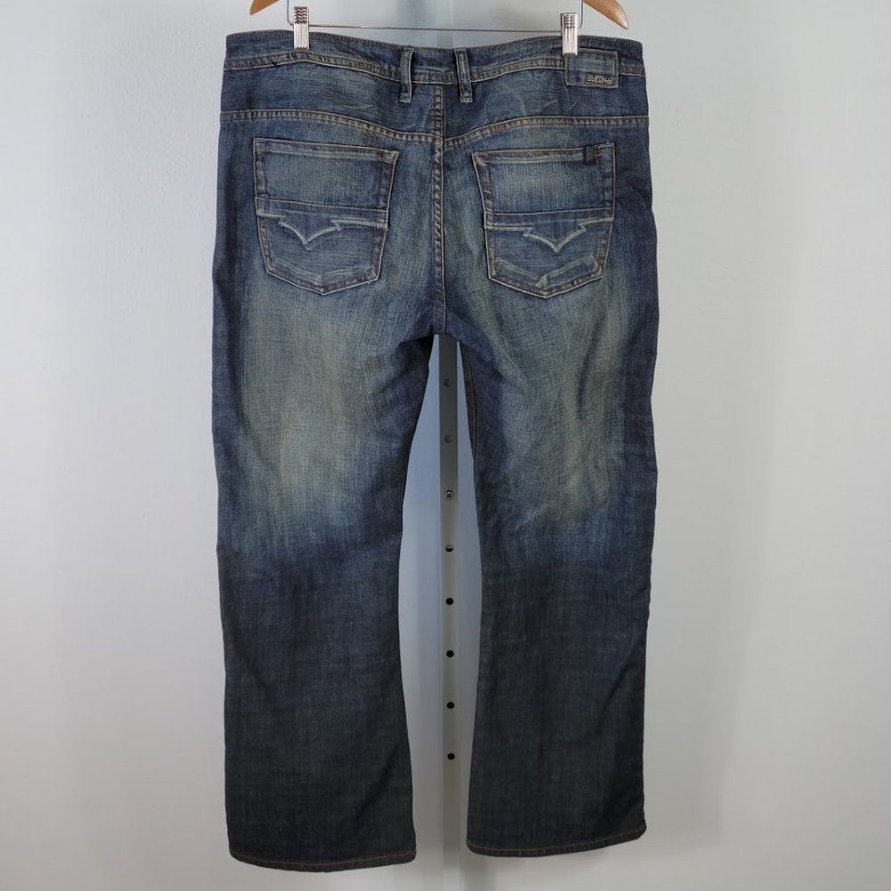 BUFFALO king relaxed jeans blue Sz 40x32 - Picture 3 of 9
